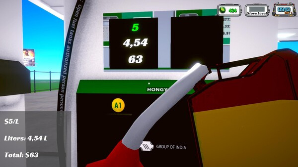 Игра Go-Kart Simulator, скриншот