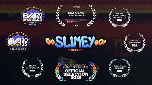 Игра Go Slimey Go!, скриншот