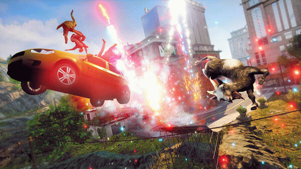 Игра Goat Simulator 3, скриншот