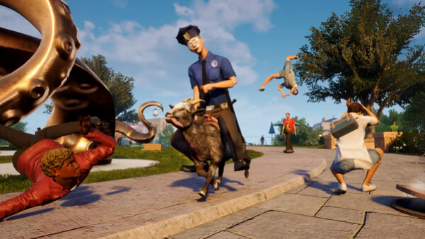 Игра Goat Simulator 3, скриншот