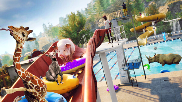 Игра Goat Simulator 3, скриншот