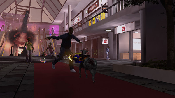 Игра Goat Simulator: GoatZ, скриншот