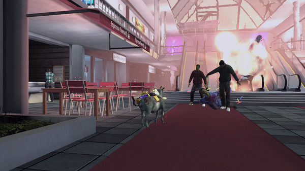 Игра Goat Simulator: GoatZ, скриншот