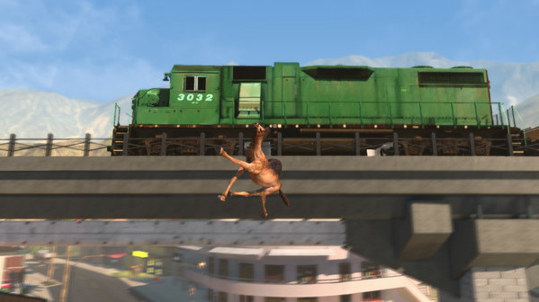 Игра Goat Simulator: PAYDAY, скриншот