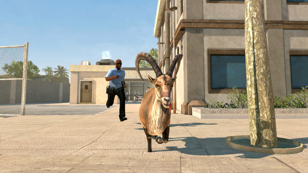 Игра Goat Simulator: PAYDAY, скриншот