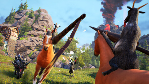 Игра Goat Simulator: Remastered, скриншот