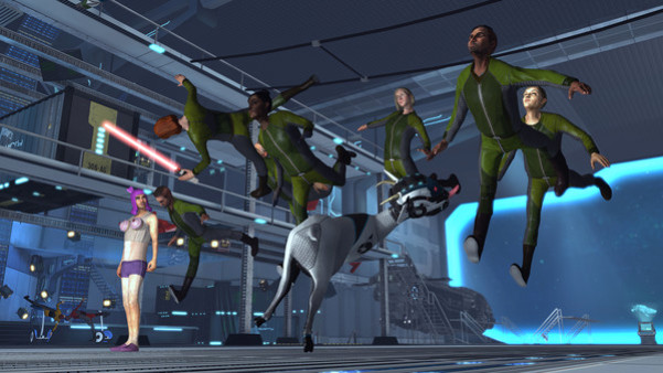 Игра Goat Simulator: Waste of Space, скриншот