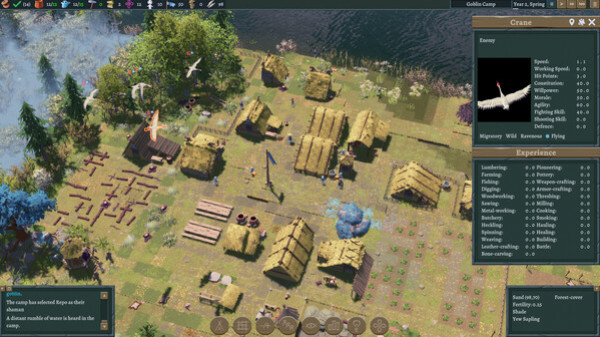 Игра Goblin Camp, скриншот