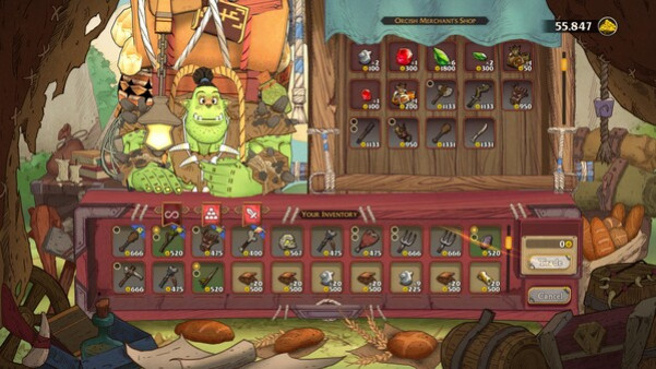 Игра Goblin Stone, скриншот
