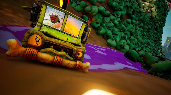 Игра Goblintown: Really Hard Driving Game, скриншот