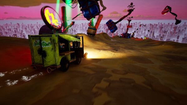 Игра Goblintown: Really Hard Driving Game, скриншот