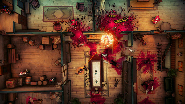 Игра God's Trigger, скриншот