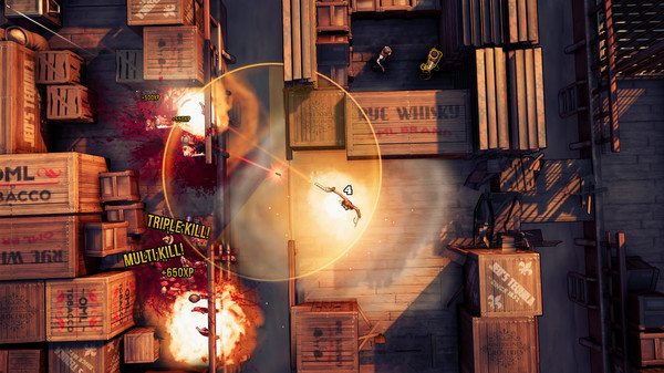 Игра God's Trigger, скриншот