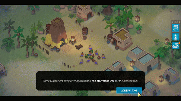 Игра Godhood, скриншот