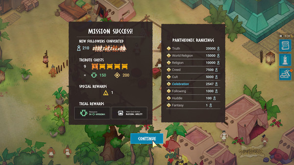 Игра Godhood, скриншот