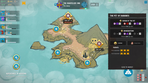 Игра Godhood, скриншот