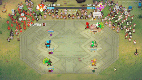 Игра Godhood, скриншот