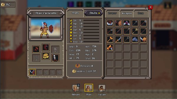 Игра Gods of Sand, скриншот
