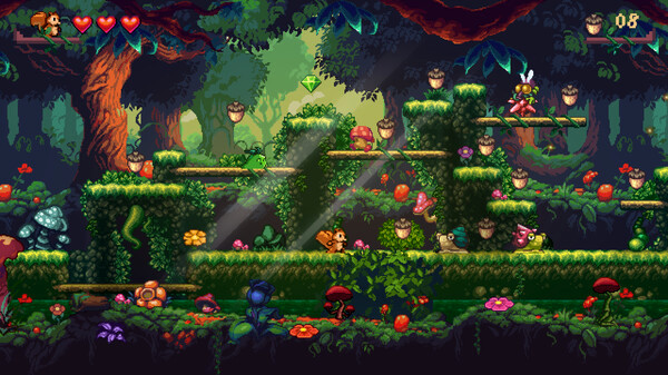 Игра Going for Nuts, скриншот