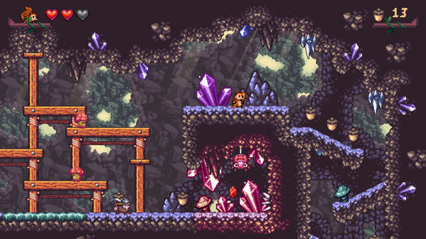 Игра Going for Nuts, скриншот