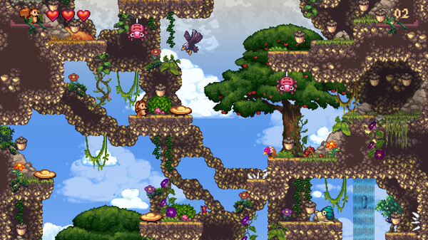Игра Going for Nuts, скриншот