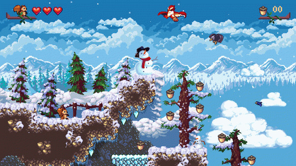 Игра Going for Nuts, скриншот