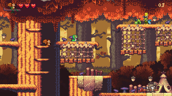 Игра Going for Nuts, скриншот