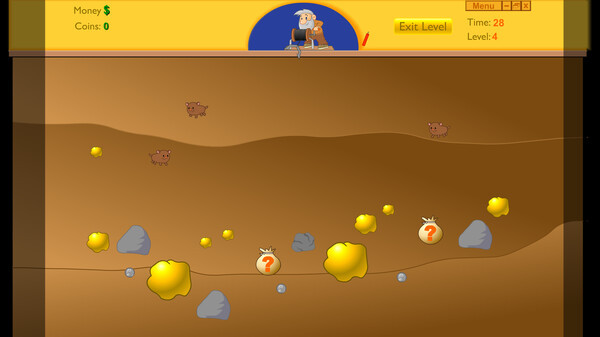 Игра Gold Miner:Classic Edition, скриншот
