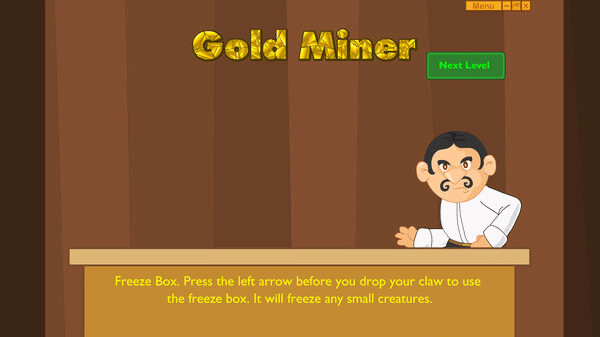 Игра Gold Miner:Classic Edition, скриншот
