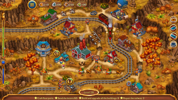 Игра Golden Rails: Harvest of Riddles, скриншот