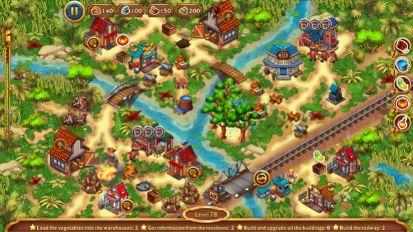 Игра Golden Rails: Harvest of Riddles, скриншот