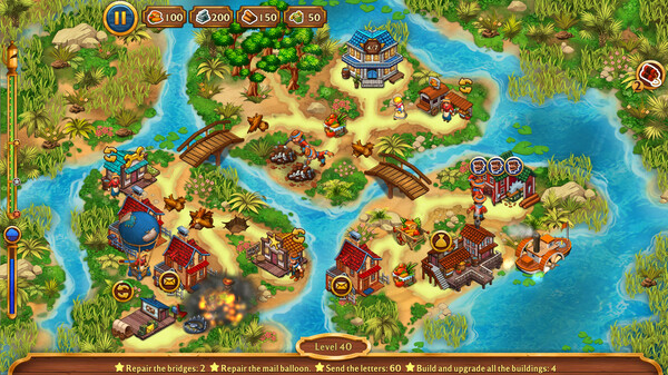 Игра Golden Rails: Harvest of Riddles, скриншот