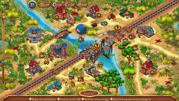 Игра Golden Rails: Harvest of Riddles, скриншот