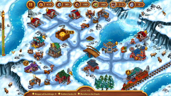 Игра Golden Rails: Tales of the Wild West, скриншот