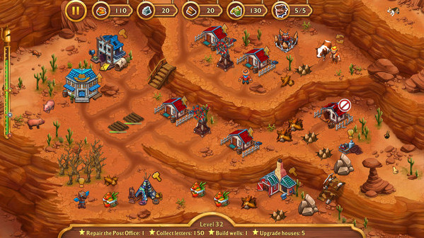 Игра Golden Rails: Tales of the Wild West, скриншот