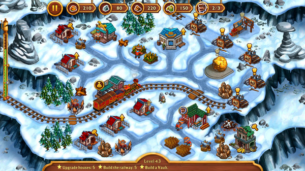 Игра Golden Rails: Tales of the Wild West, скриншот