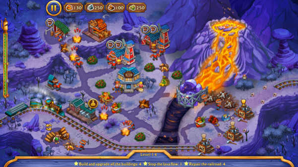 Игра Golden Rails: The heart of the state, скриншот