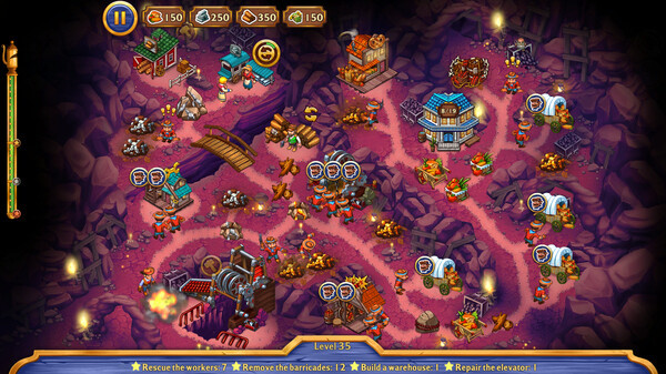 Игра Golden Rails: The heart of the state, скриншот