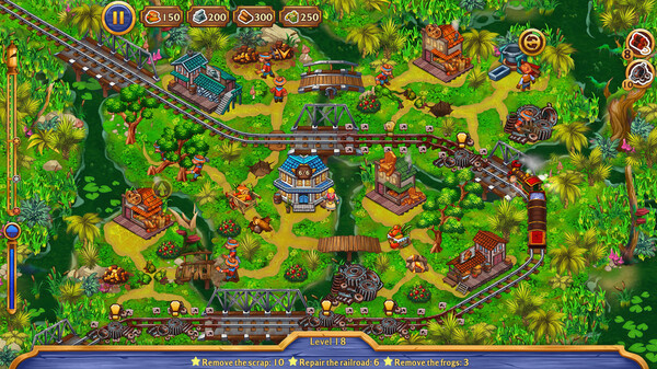 Игра Golden Rails: The heart of the state, скриншот