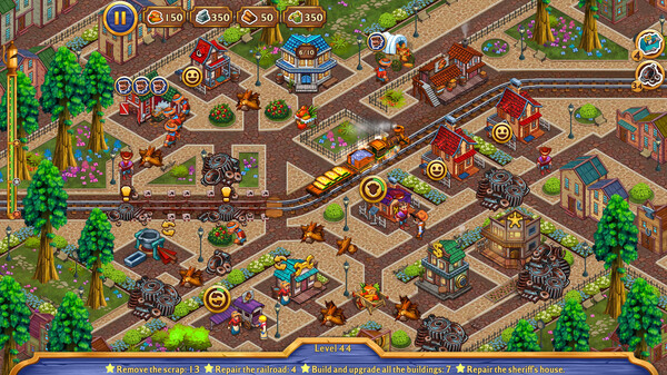 Игра Golden Rails: The heart of the state, скриншот