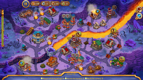 Игра Golden Rails: The heart of the state, скриншот