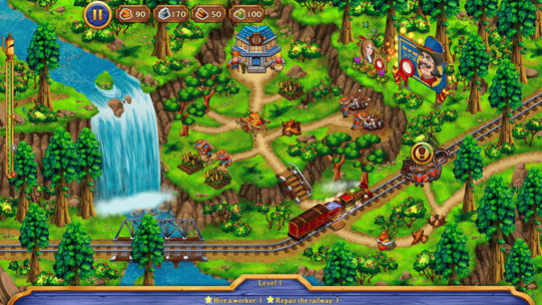 Игра Golden Rails: The heart of the state, скриншот