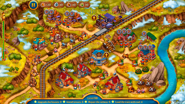 Игра Golden Rails: World’s Fair, скриншот