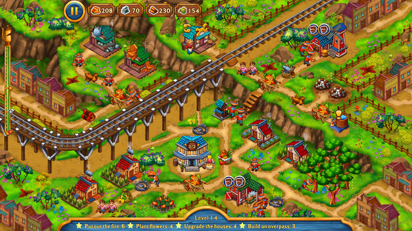 Игра Golden Rails: World’s Fair, скриншот