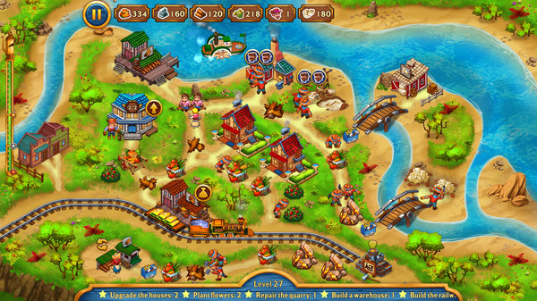 Игра Golden Rails: World’s Fair, скриншот