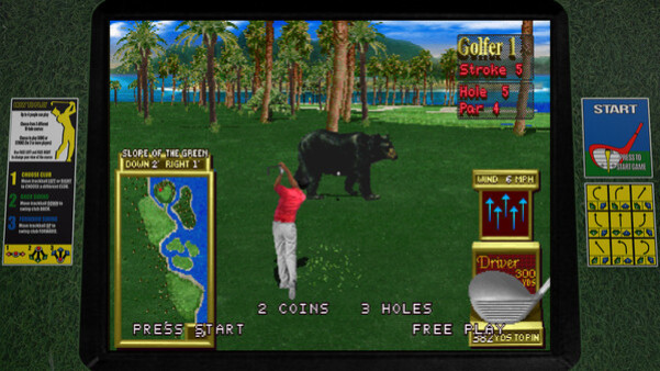 Игра Golden Tee Arcade Classics, скриншот