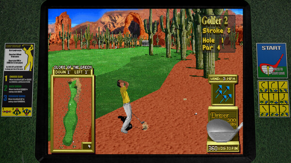 Игра Golden Tee Arcade Classics, скриншот