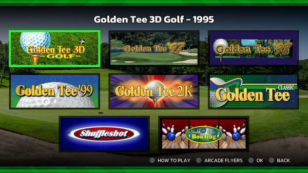 Игра Golden Tee Arcade Classics, скриншот