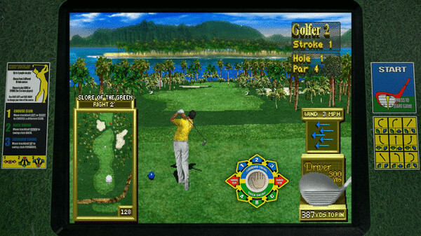 Игра Golden Tee Arcade Classics, скриншот