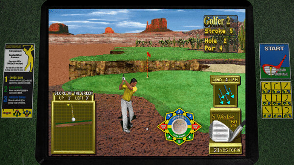 Игра Golden Tee Arcade Classics, скриншот
